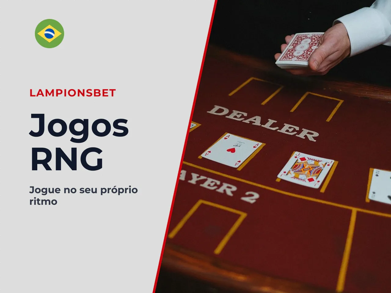 **Quando escolher o RNG:** se você quer praticar a estratégia sem pressão de tempo, jogar no seu ritmo e estudar as decisões com calma. Também é boa opção para bankrolls menores, já que costuma ter li