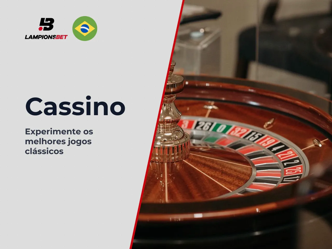 Roleta, blackjack, pôquer e outras categorias