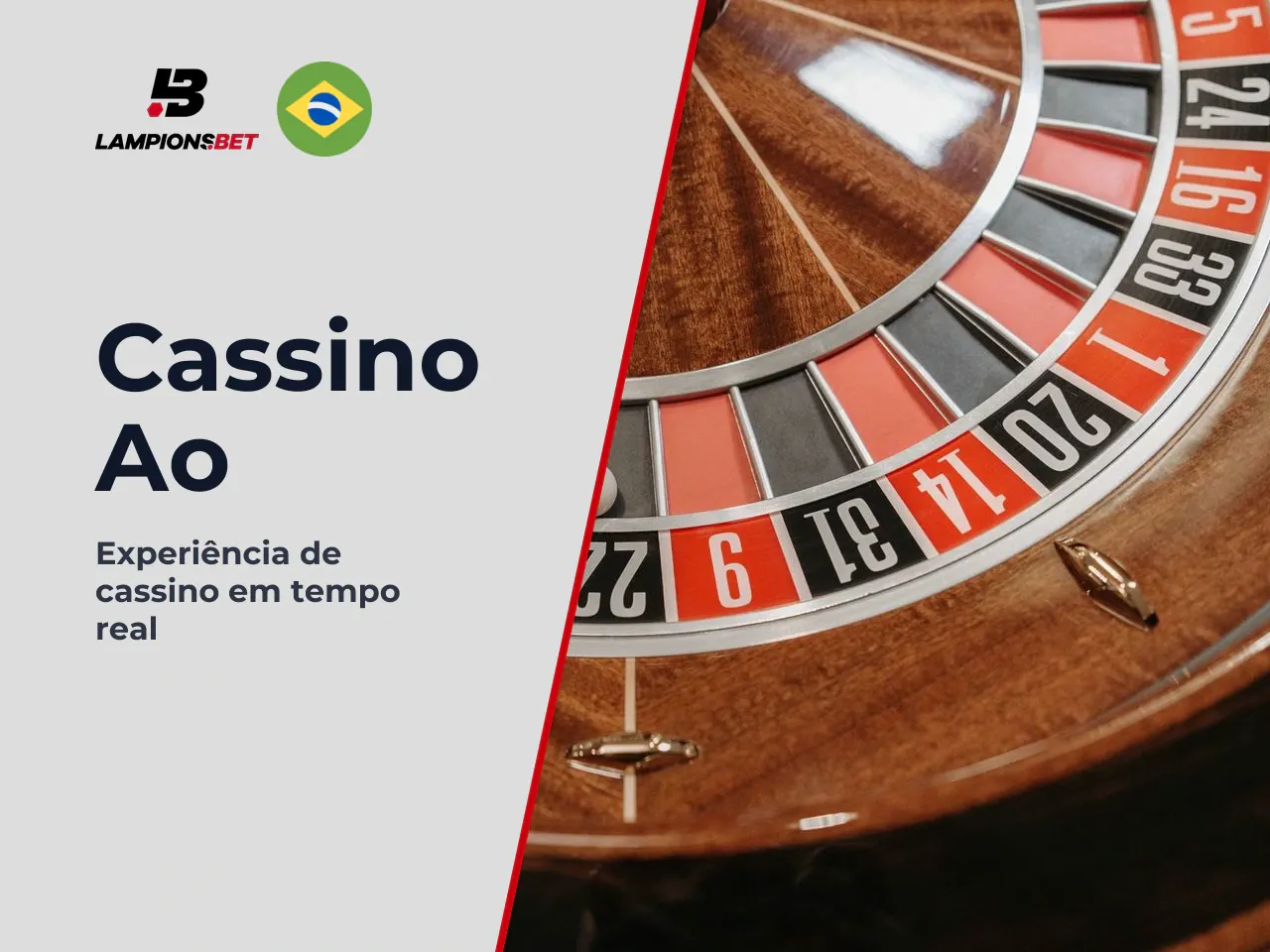 Cassino ao vivo e jogos em