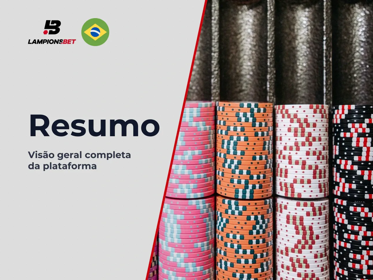 **Resumo rápido:** O Lampionsbet é uma plataforma de apostas esportivas e cassino online que opera no mercado brasileiro com licença internacional de Curaçao. O bônus de boas-vindas oferece 100% do pr