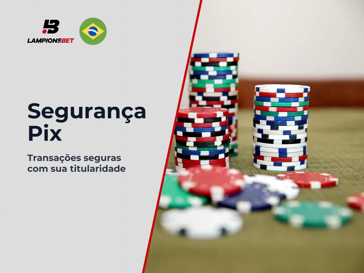 A chave Pix cadastrada deve estar